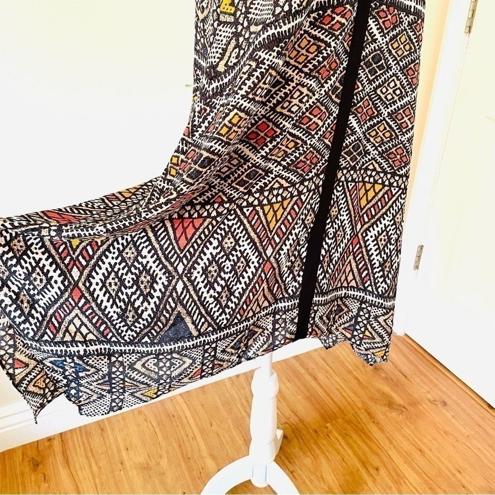 BCBGMAXAZRIA Tian Handkerchief-Hem A-Line Dress โ Multi Color โ Size XS - Picture 6 of 11